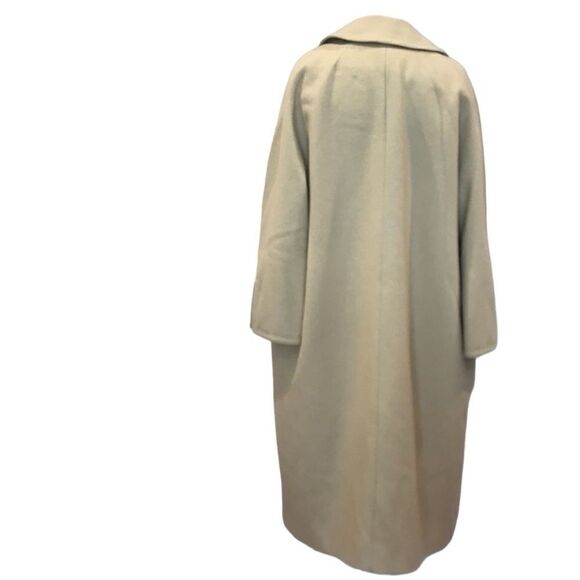 Rare Vintage 1950’s Tan Coat Sz.M by Dumas - Picture 3 of 6